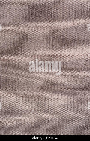 Gestreifte zerknittert violetten Tuch Material fragment Stockfoto