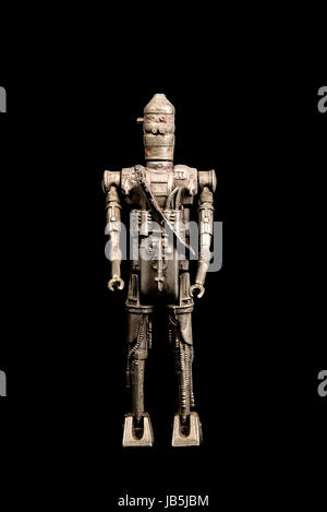 IG 88 Vintage Figur aus Star Wars. Stockfoto