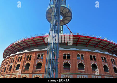 Centre Comercial Arenas de Barcelona Spanien Stockfoto