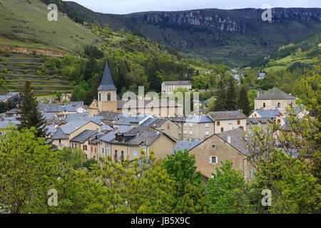 Frankreich, Lozère (48), Causse Méjean, Parc national des Cévennes, Meyrueis / / Frankreich, Meyrueis Lozere, Causse méjean, Cevennen-Nationalpark Stockfoto