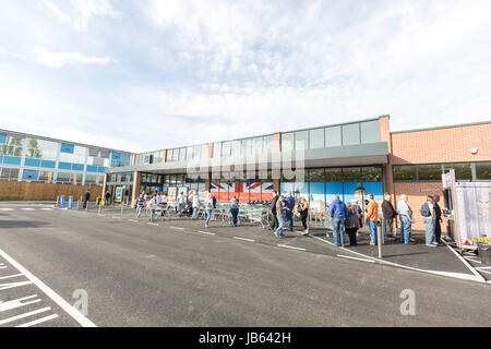 Aldi Supermarkt, Aigburth Stockfoto