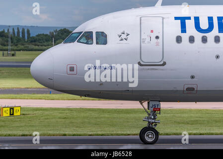 Turlish Airlines Flugzeug namens Diyarbakir Stockfoto