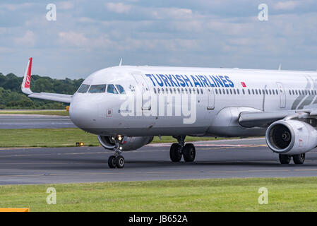 Turlish Airlines Flugzeug namens Diyarbakir Stockfoto