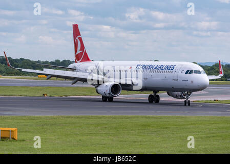 Turlish Airlines Flugzeug namens Diyarbakir Stockfoto