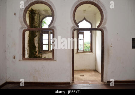 Im Inneren Kellies Castle befindet sich in Malaysia Perak Stockfoto