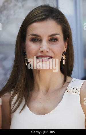 Madrid, Spanien. 26. Mai 2017. Königin LETIZIA von Spanien Teilnahme an der Eröffnung der Madrider Buchmesse im Parque del Retiro in Madrid, Spanien. Bildnachweis: Jack Abuin/ZUMA Draht/Alamy Live-Nachrichten Stockfoto