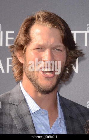 Los Angeles, Ca, USA. 8. Juni 2017. Clayton Kershaw und Ellen Kershaw auf der Los Angeles Dodgers Stiftung 3. Jahrestagung Blue Diamond Gala im Dodger Stadium am 8. Juni 2017 in Los Angeles, Kalifornien. Bildnachweis: David Edwards/Medien Punch/Alamy Live-Nachrichten Stockfoto