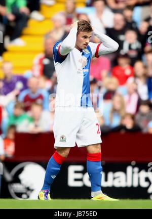 DAVID GOODWILLIE BLACKBURN ROVERS FC BLACKBURN ROVERS FC BIRMINGHAM ENGLAND 20. August 2011 Stockfoto