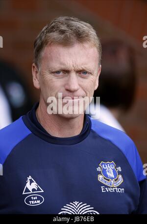 DAVID MOYES BLACKBURN ROVERS V EVERTON FC EWOOD PARK BLACKBURN ENGLAND 27. August 2011 Stockfoto