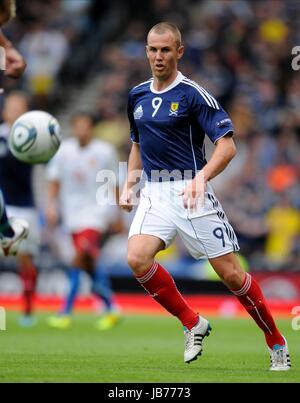 KENNY MILLER Schottland HAMPDEN PARK GLASGOW Schottland 3. September 2011 Stockfoto