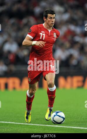 GARETH BALE WALES WEMBLEY Stadion LONDON ENGLAND 6. September 2011 Stockfoto