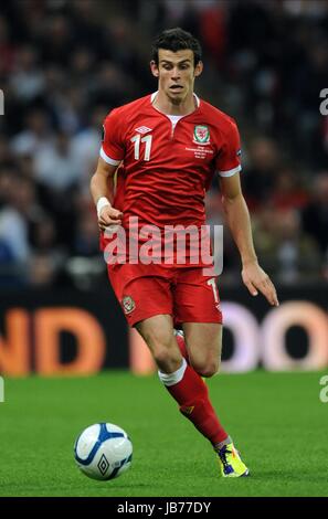 GARETH BALE WALES WEMBLEY Stadion LONDON ENGLAND 6. September 2011 Stockfoto