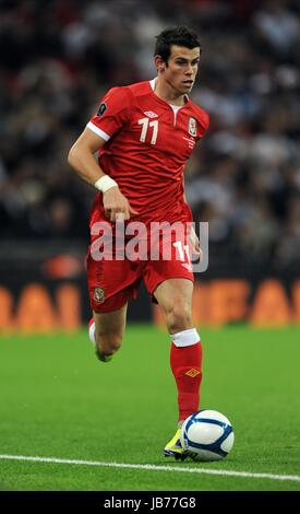 GARETH BALE WALES WEMBLEY Stadion LONDON ENGLAND 6. September 2011 Stockfoto