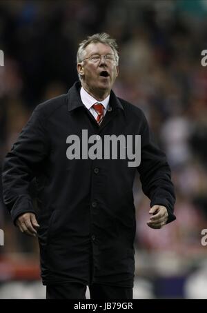 SIR ALEX FERGUSON STOKE CITY V MANCHESTER UNITED die BRITANNIA STADIUM STOKE-ON-TRENT ENGLAND 24. September 2011 Stockfoto