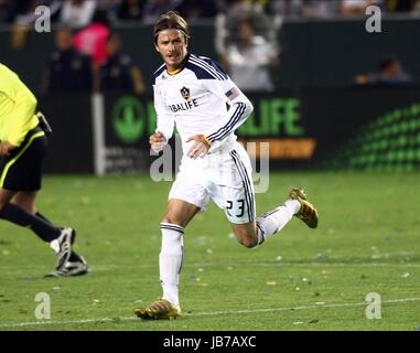 DAVID BECKHAM LA GALAXY CARSON LOS ANGELES CA USA 16. Oktober 2011 Stockfoto