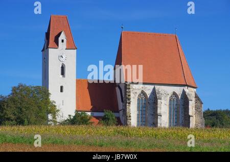 Mauer Bei Melk Kirche - Mauer in der Nähe von Melk Kirche 01 Stockfoto