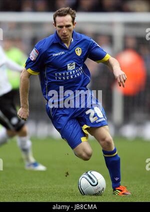 AIDAN WHITE LEEDS UNITED FC LEEDS UNITED FC PRIDE PARK DERBY ENGLAND 26. Dezember 2011 Stockfoto