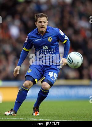 ROSS MCCORMACK LEEDS UNITED FC Burnley FC PRIDE PARK DERBY ENGLAND 26. Dezember 2011 Stockfoto