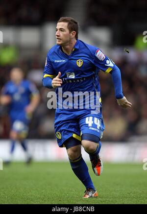 ROSS MCCORMACK LEEDS UNITED FC Burnley FC PRIDE PARK DERBY ENGLAND 26. Dezember 2011 Stockfoto
