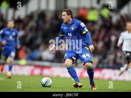 ROSS MCCORMACK LEEDS UNITED FC Burnley FC PRIDE PARK DERBY ENGLAND 26. Dezember 2011 Stockfoto
