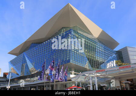 International Convention Centre in Darling Harbour Sydney, Australien. Stockfoto