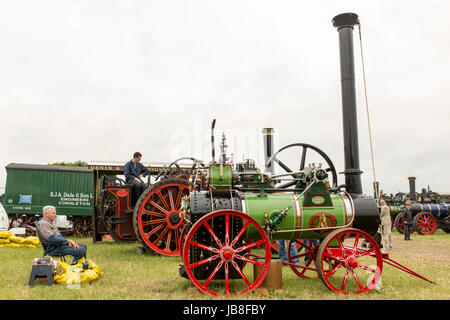 29.05.17 ALTRINCHAM, GRÖßERE MANCHESTER, UK.    Ashley Hall Traction Motor Rally heute (Montag, 29. Mai 2017). Stockfoto