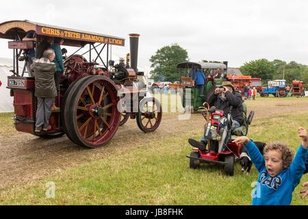 29.05.17 ALTRINCHAM, GRÖßERE MANCHESTER, UK.    Ashley Hall Traction Motor Rally heute (Montag, 29. Mai 2017). Stockfoto