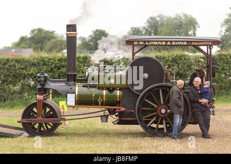 29.05.17 ALTRINCHAM, GRÖßERE MANCHESTER, UK.    Ashley Hall Traction Motor Rally heute (Montag, 29. Mai 2017). Stockfoto