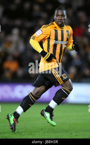 AARON MCLEAN HULL CITY FC KC STADIUM HULL ENGLAND 1. Januar 2011 Stockfoto