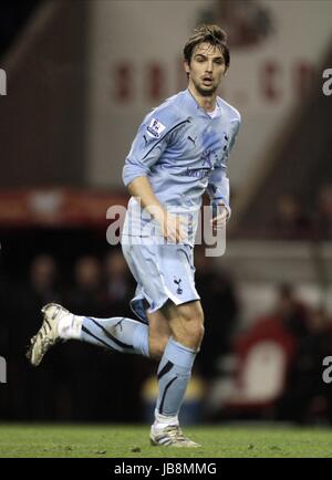 NIKO KRANJCAR TOTTENHAM HOTSPUR FC TOTTENHAM HOTSPUR FC Stadion von leichten SUNDERLAND ENGLAND 12. Februar 2011 Stockfoto