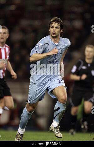 NIKO KRANJCAR TOTTENHAM HOTSPUR FC TOTTENHAM HOTSPUR FC Stadion von leichten SUNDERLAND ENGLAND 12. Februar 2011 Stockfoto