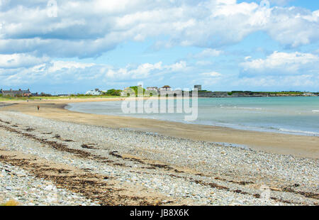 Schären, Irland - Blick auf den Strand von Schären Stadt, Grafschaft Dublin, Irland Stockfoto