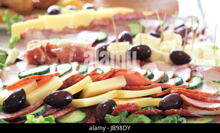 Party Essen, Vorspeise, catering-Konzept-Bild von einem Stockfoto