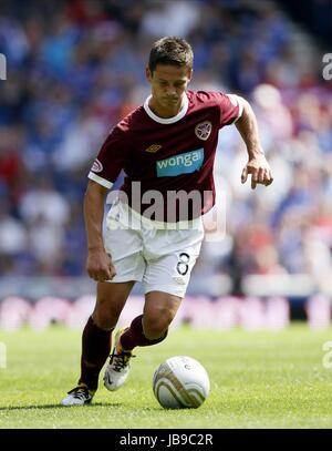 IAN BLACK HEART OF MIDLOTHIAN FC HEART OF MIDLOTHIAN FC IBROX GLASGOW Schottland 23. Juli 2011 Stockfoto