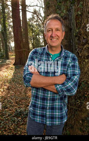 Naturforscher, Autor und Rundfunksprecher Mark Carwardine. Stockfoto