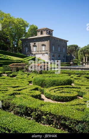 Bagnaia. Viterbo. Italien. 16. Jahrhundert manieristischen Stil Villa Lante und Gärten, im Auftrag von Kardinal Gianfrancesco Gambara, original Design attribu Stockfoto