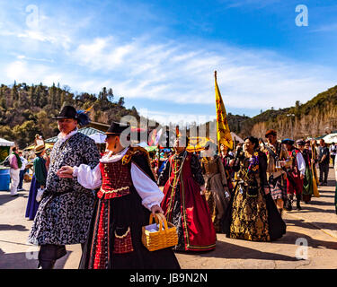 Szenen aus der Sonora California keltischen Jahrmarkt 2011 Stockfoto