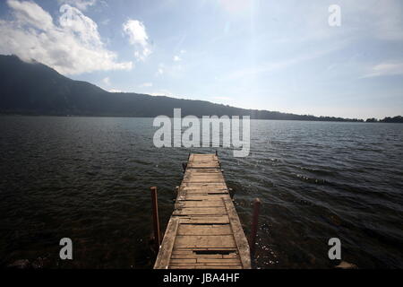 Asien, Suedost, Indonesien, Bali, Insel, Zentral-Bali, Lake Batur, sehen, Vulkan, Landschaft, (Urs Flueeler) Stockfoto