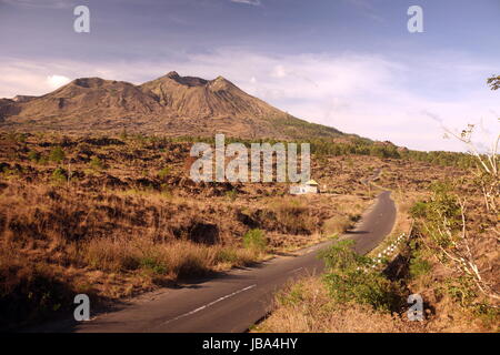 Asien, Suedost, Indonesien, Bali, Insel, Zentral-Bali, Lake Batur, Gunung Batur, Vulkan, Landschaft, (Urs Flueeler) Stockfoto