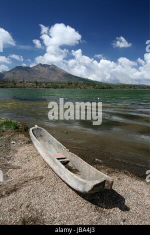 Asien, Suedost, Indonesien, Bali, Insel, Zentral-Bali, Lake Batur, sehen, Vulkan, Landschaft, (Urs Flueeler) Stockfoto