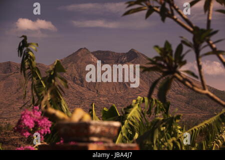 Asien, Suedost, Indonesien, Bali, Insel, Zentral-Bali, Lake Batur, Gunung Batur, Vulkan, Landschaft, (Urs Flueeler) Stockfoto