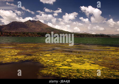 Asien, Suedost, Indonesien, Bali, Insel, Zentral-Bali, Lake Batur, sehen, Vulkan, Landschaft, (Urs Flueeler) Stockfoto