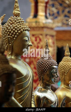 Die Architektur des Wat Phra dieses Doi Suthep Tempel in Chiang Mai Im Norden von Thailand. Stockfoto