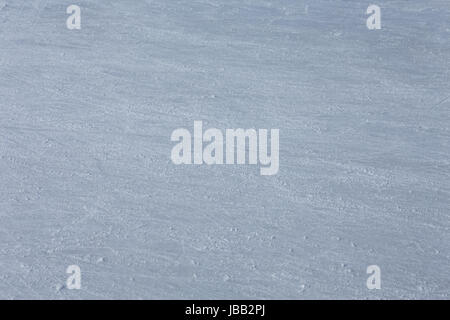 Eisbahn Oberfläche abstrakten Hintergrund mit Trace Schlittschuhe Stockfoto