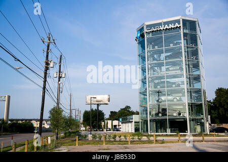 Ein Carvana Automaten Anmietung in Houston, Texas, am 27. Mai 2017. Stockfoto