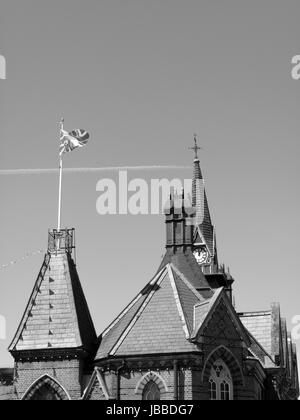 Wokingham Borough Council alte viktorianische Rathaus Hochbau, abgeschlossen im Jahre 1860 Stockfoto