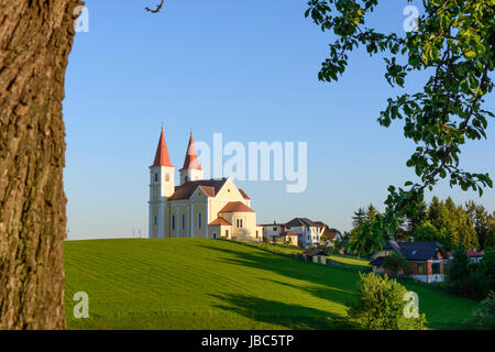 Wallfahrt der Kirche Maria Schnee in Kaltenberg, Bucklige Welt, Lichtenegg, Wiener Alpen, Alpen, Niederösterreich, Niederösterreich, Österreich Stockfoto