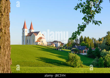 Wallfahrt der Kirche Maria Schnee in Kaltenberg, Bucklige Welt, Lichtenegg, Wiener Alpen, Alpen, Niederösterreich, Niederösterreich, Österreich Stockfoto