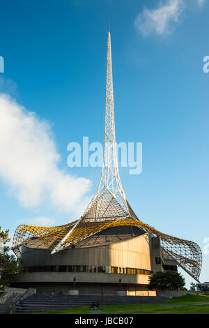 Der Turm der The Arts Centre Melbourne Victoria, Australien. Stockfoto