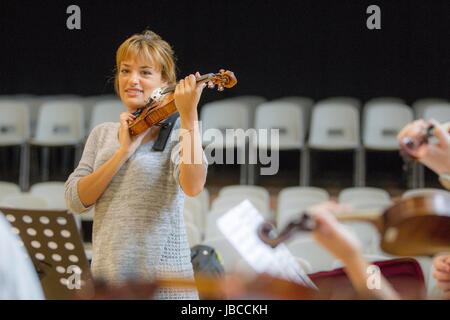 Nicola Benedetti Stockfoto